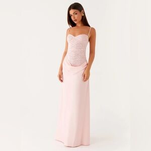 Peppermayo Exclusive - Romy Maxi Dress - Pink size US 6 / AU 10 new with tags!